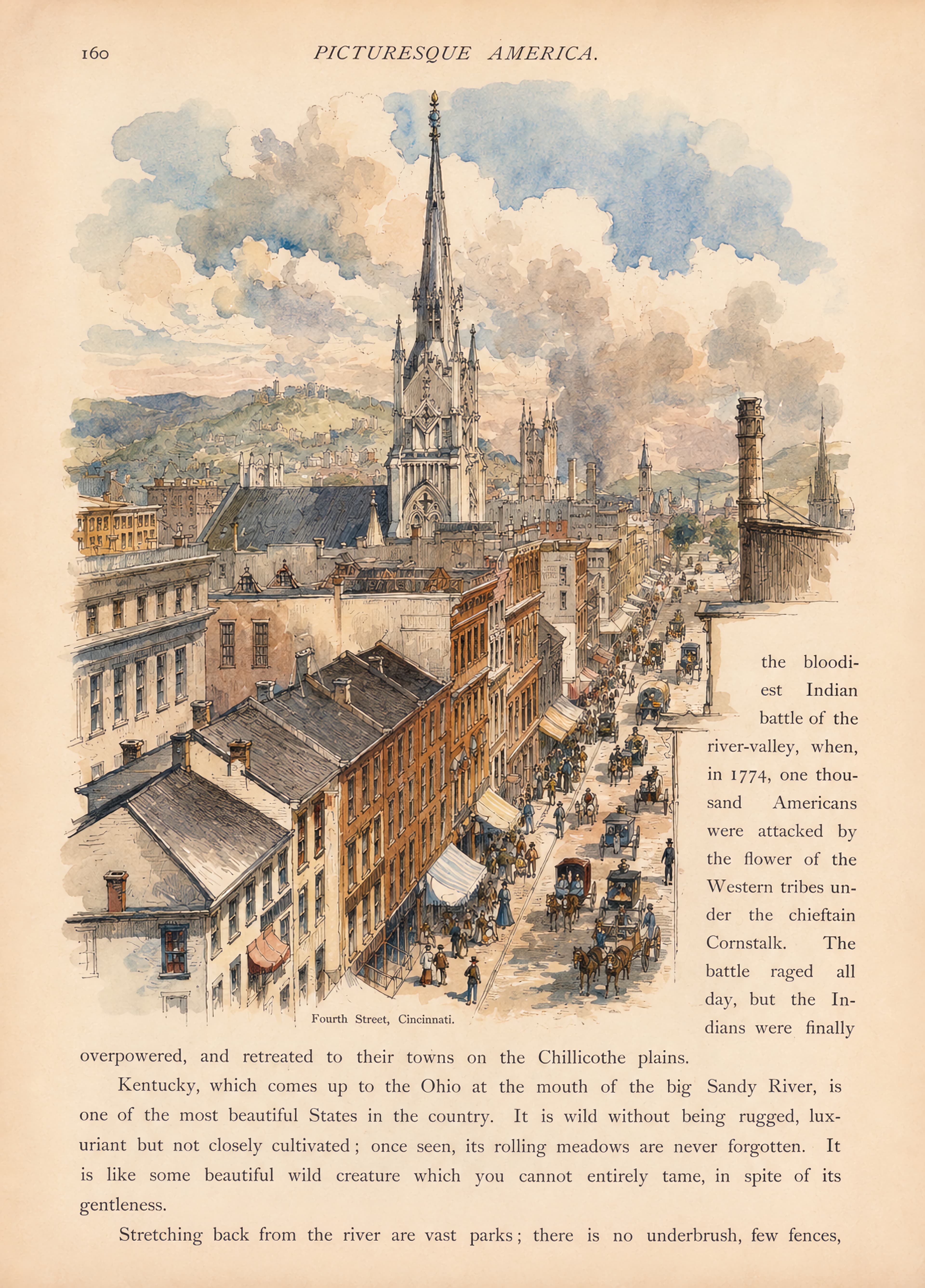 Cincinnati Steel Engravings